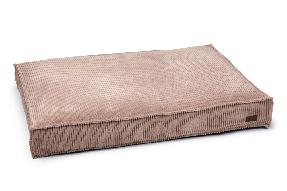 Designed by Lotte hondenkussen Ribbed Roze 120 x 80 cm