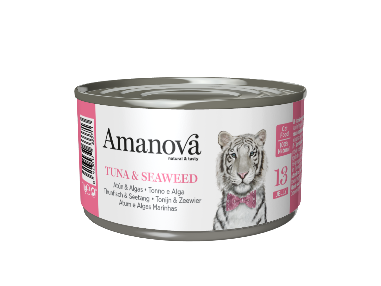 Amanova Cat Adult Tuna&Seaweed Can 70 gram