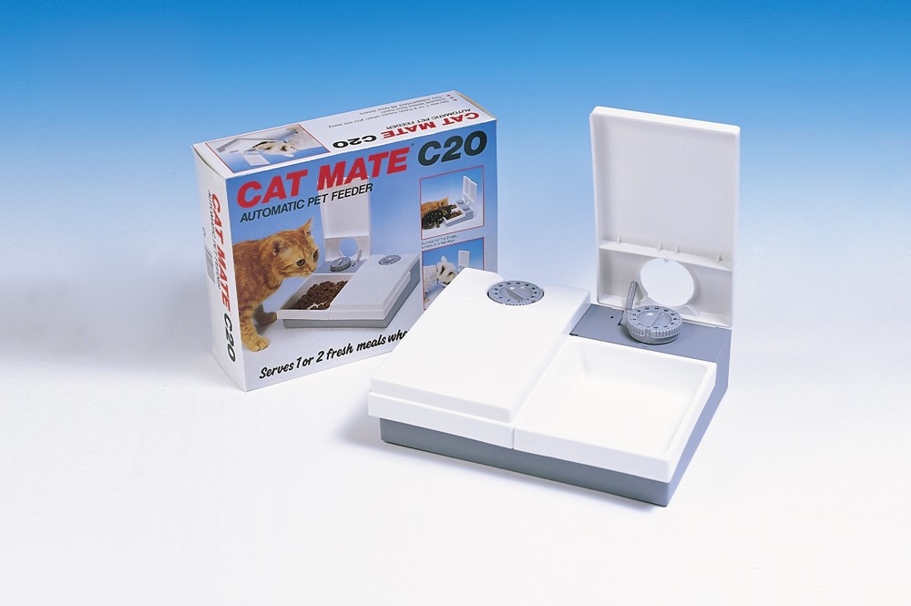 CATMATE VOEDERAUTOMAAT C20 2 PORTIES