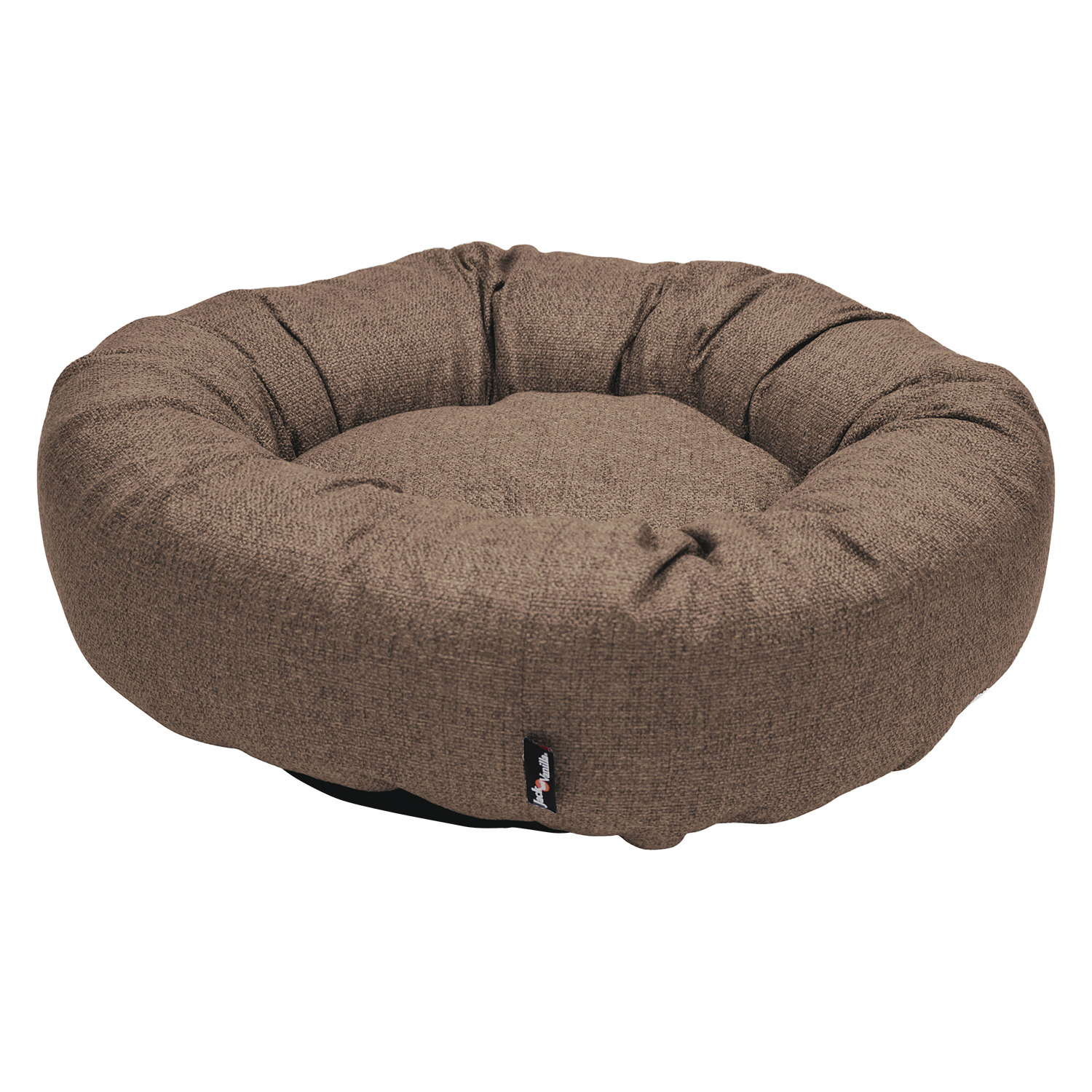 Jack and Vanilla Orthopedische Ronde Hondenmand Clifton Bruin 70 x 70 x 20 cm