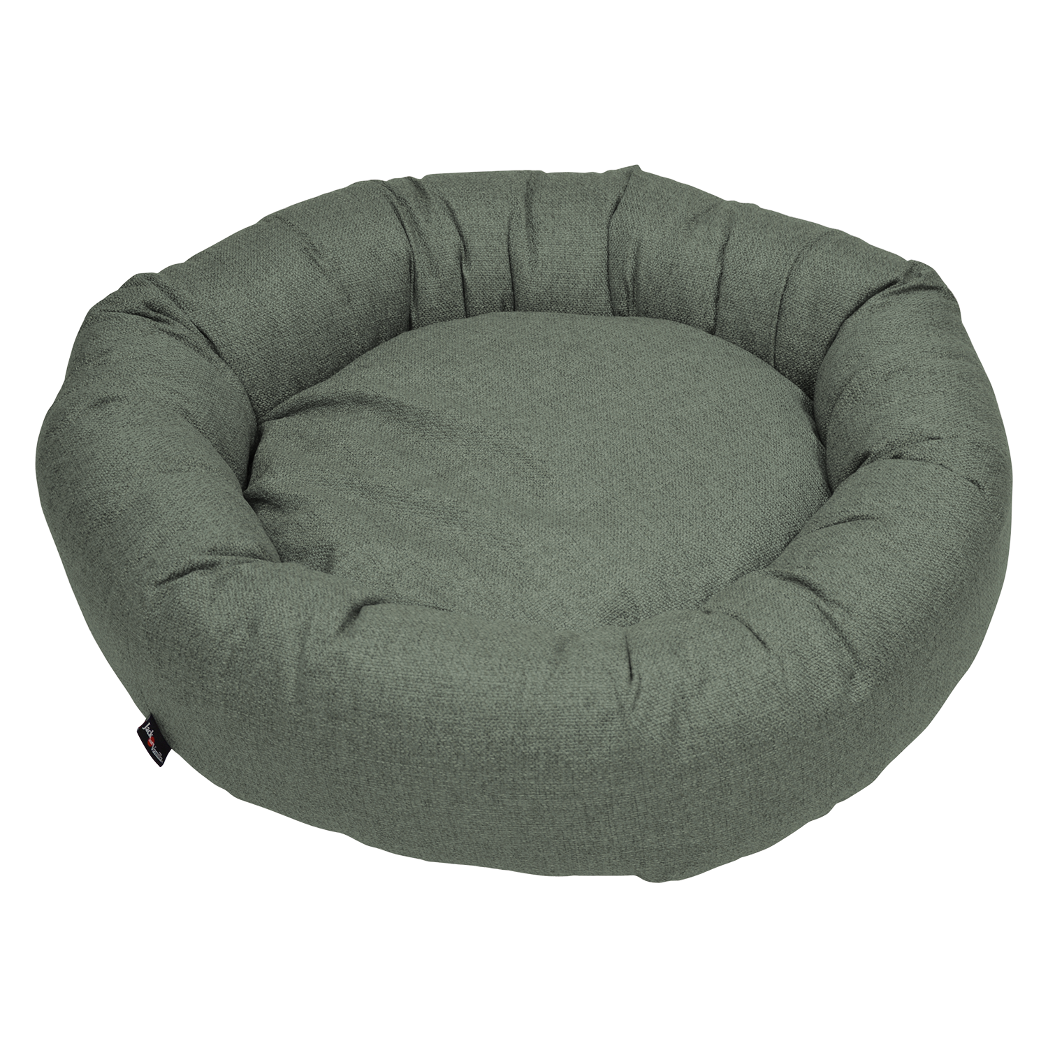 Jack and Vanilla Orthopedische Ronde Hondenmand Clifton Groen 105 x 105 x 23 cm