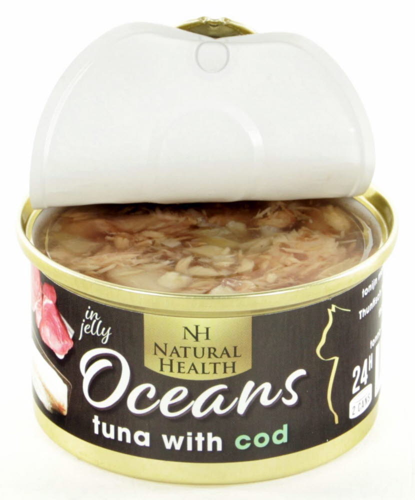 Natural Health Cat natvoer Ocean Tuna&Cod 85 gram