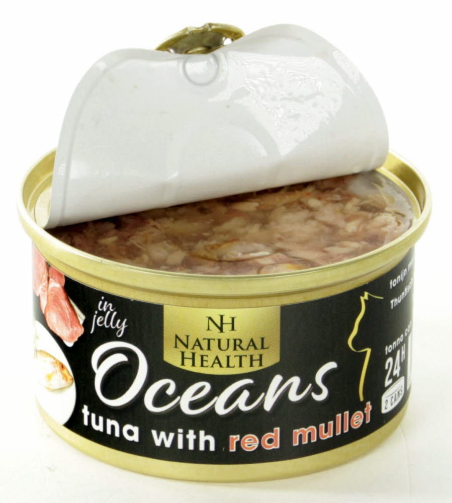 Natural Health Cat natvoer Ocean Tuna&Red Mullet 85 gram