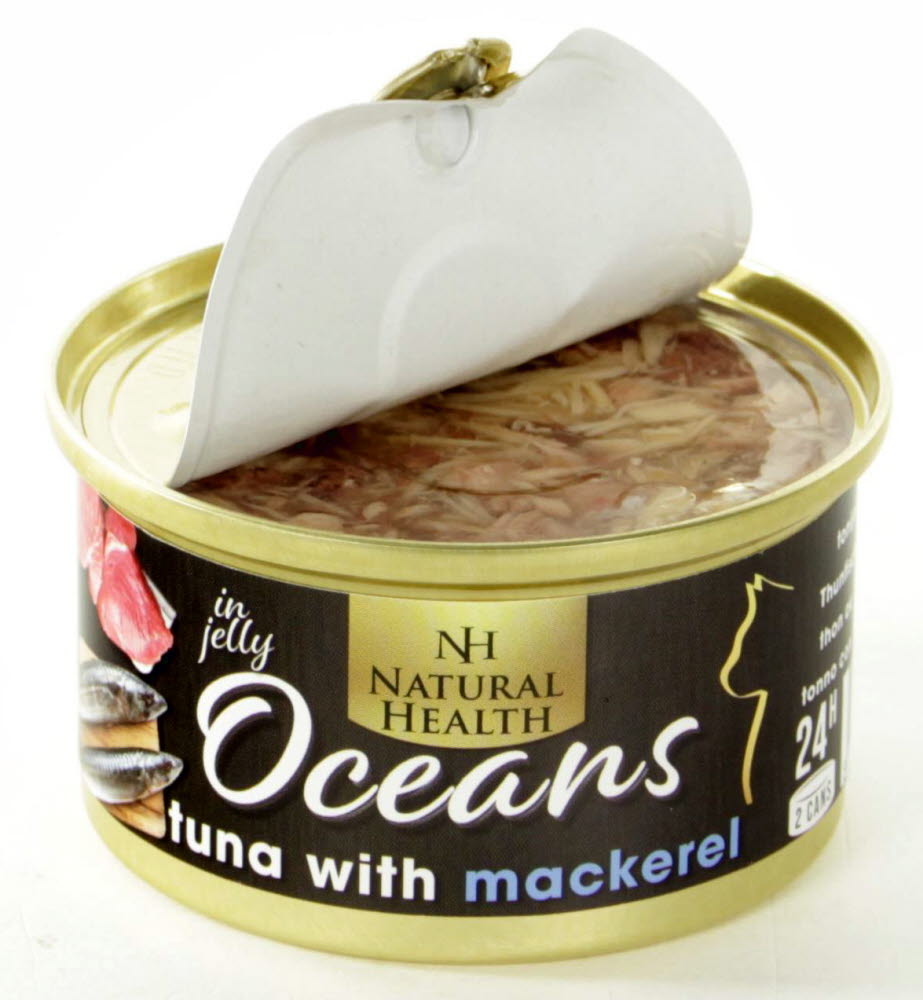 Natural Health Cat natvoer Ocean Tuna&Mackerel 85 gram