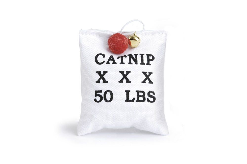Beeztees Canvas zakje + catnip