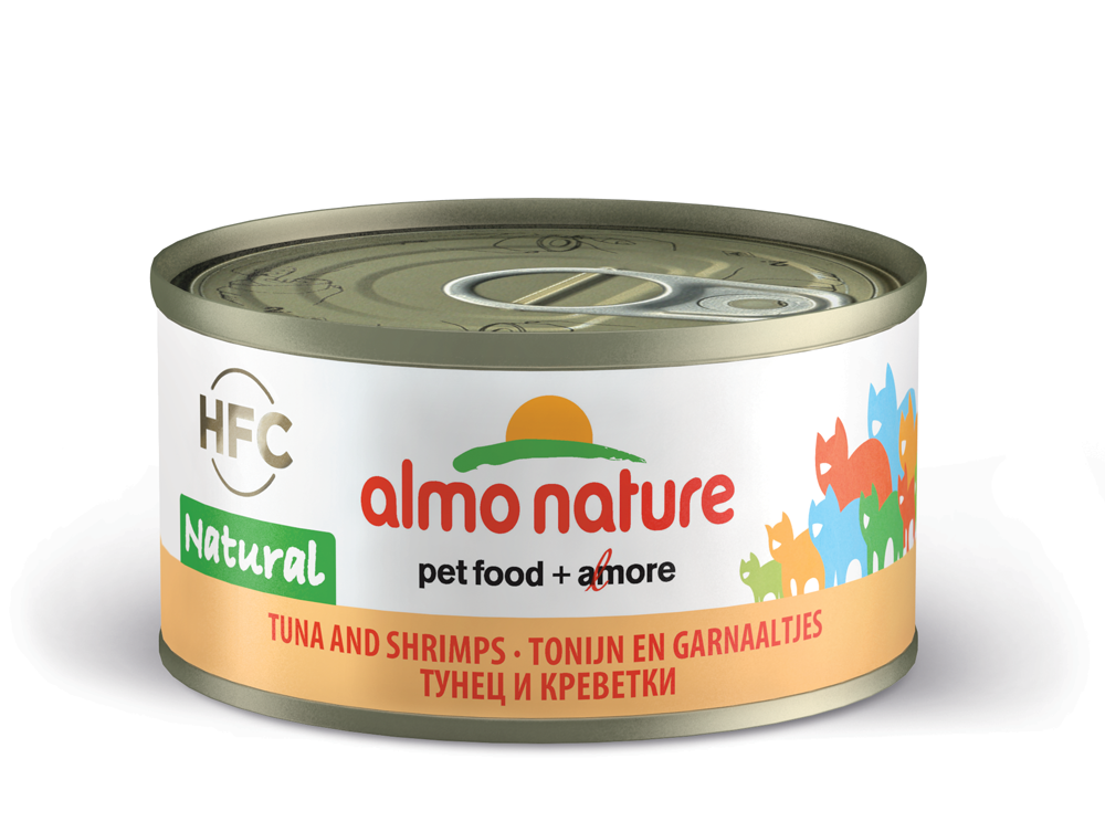 Almo Nature Adult  Tonijn met Garnalen 70 gram