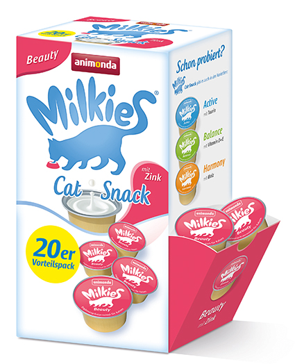 Animonda Milkies Kattenmelk Snack Beauty Display 20 stuks 15 gram