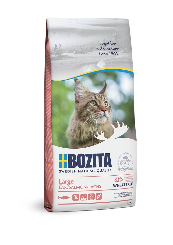 Bozita Feline Large Salmon 2 kg