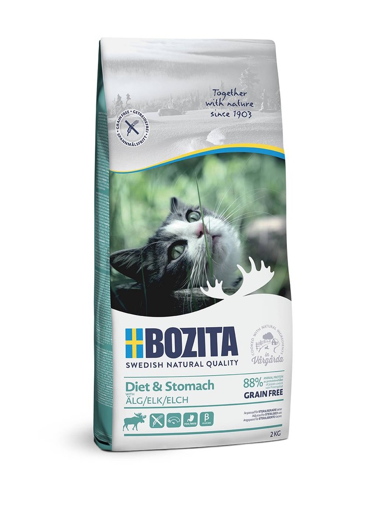 Bozita Grain Free Feline Diet & Stomach 2 kg