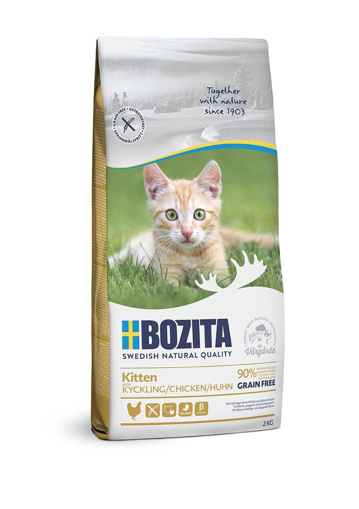 Bozita Grain Free Feline Kitten 2 kg