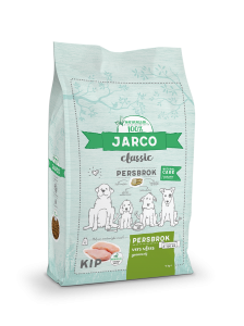 Jarco hondenvoer Classic Persbrok Vers Vlees Graanvrij Kip 12,5 kg