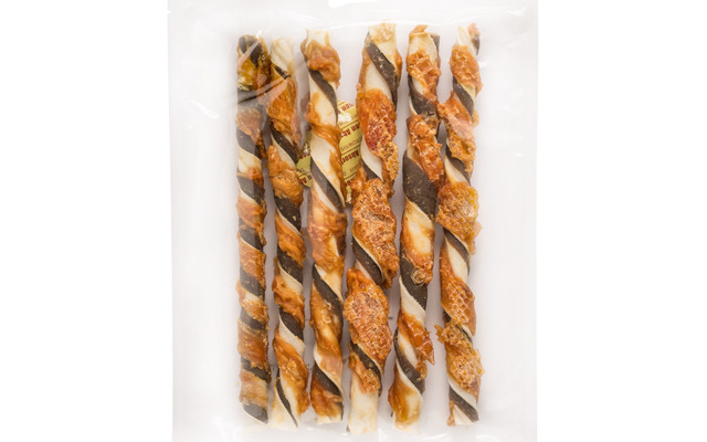 Landman Hondensnack Kip en Rundstaaf Groot 6 Stuks