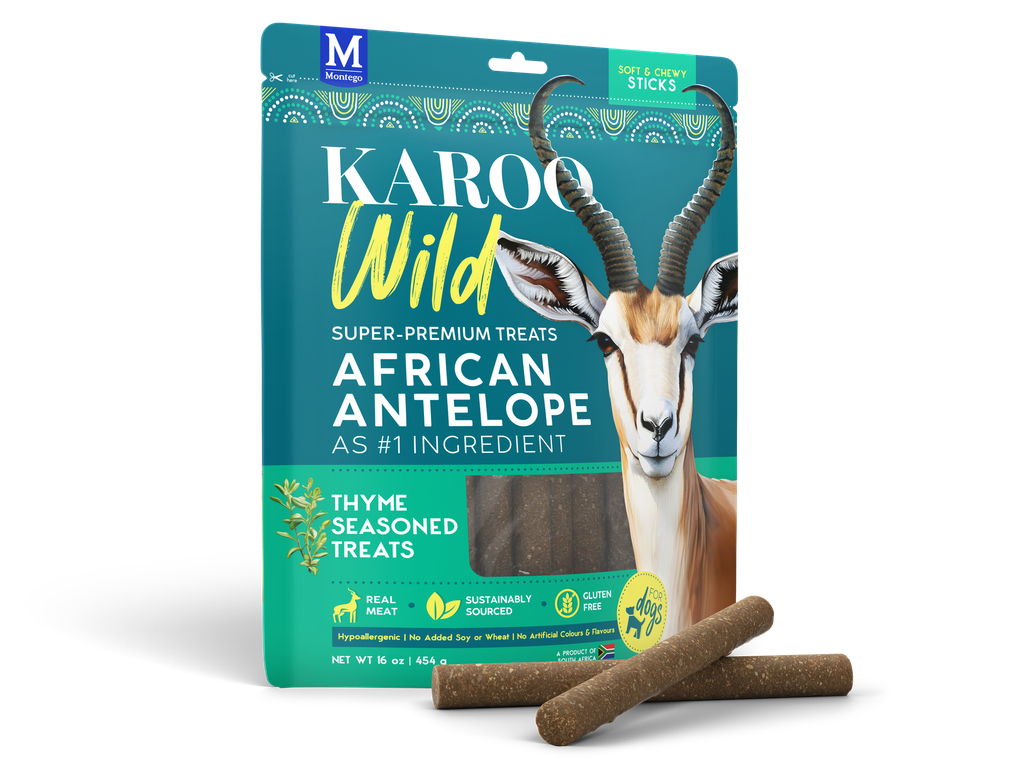 Montego Karoo Hondensnack Sticks Wild Thyme 454 gram