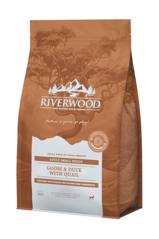 Riverwood Adult Small Breeds Goose & Duck with Quail 2 kg