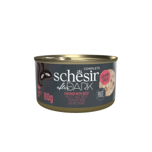 Schesir After Dark Kat Blik Pate Kip & Rund 80 gram
