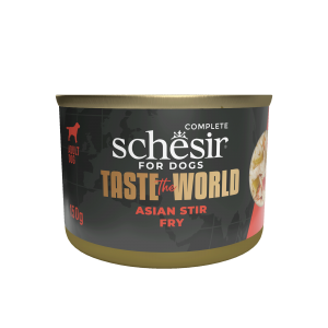 Schesir Taste The World Hond Blik Asian Stir Fry 150 gram