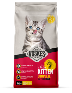 Voskes kattenvoer Kitten Kip 7 kg