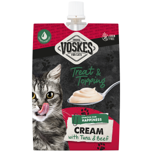 Voskes kattenvoer Cream Tonijn/Rund 90 gram