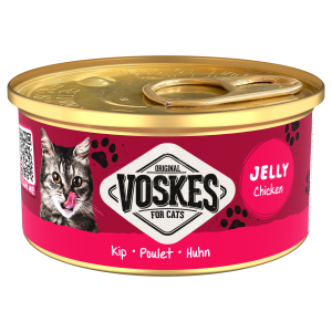 Voskes kattenvoer Gelei Kip 85 gram