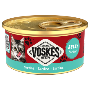 Voskes kattenvoer Gelei Sardine 85 gram