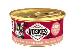 Voskes kattenvoer Gelei Tonijn&Zalm 85 gram
