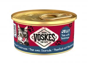 Voskes kattenvoer Gelei Tonijn&Zeebrasem 85 gram