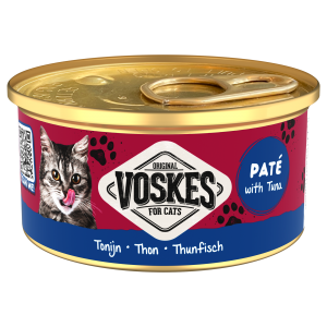 Voskes kattenvoer Paté Tonijn 85 gram