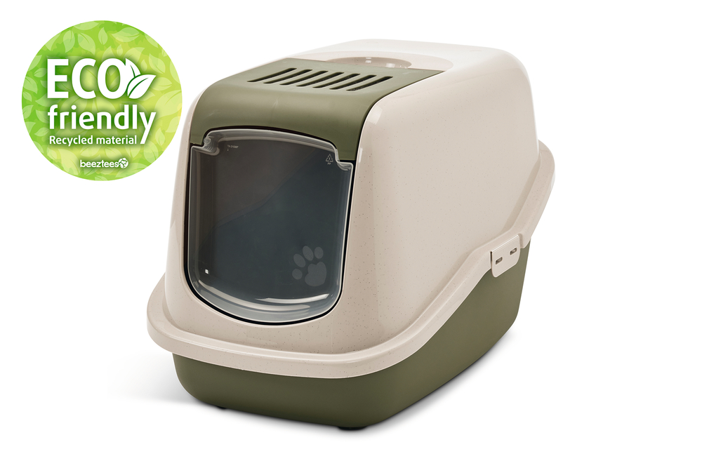 Savic Kattenbak Nestor Happy Planet Groen 56 x 39 x 39 cm