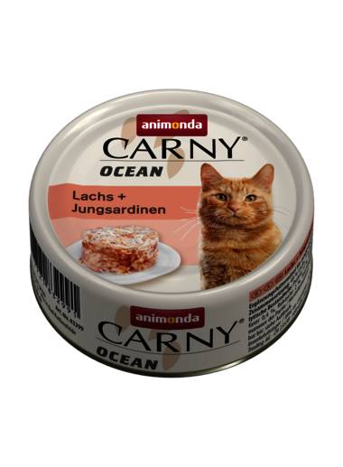 Animonda Carny Ocean Zalm&Jonge Sardines 80 gram
