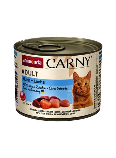 Animonda Carny Kattenvoer Kip/Zalm 200 gram