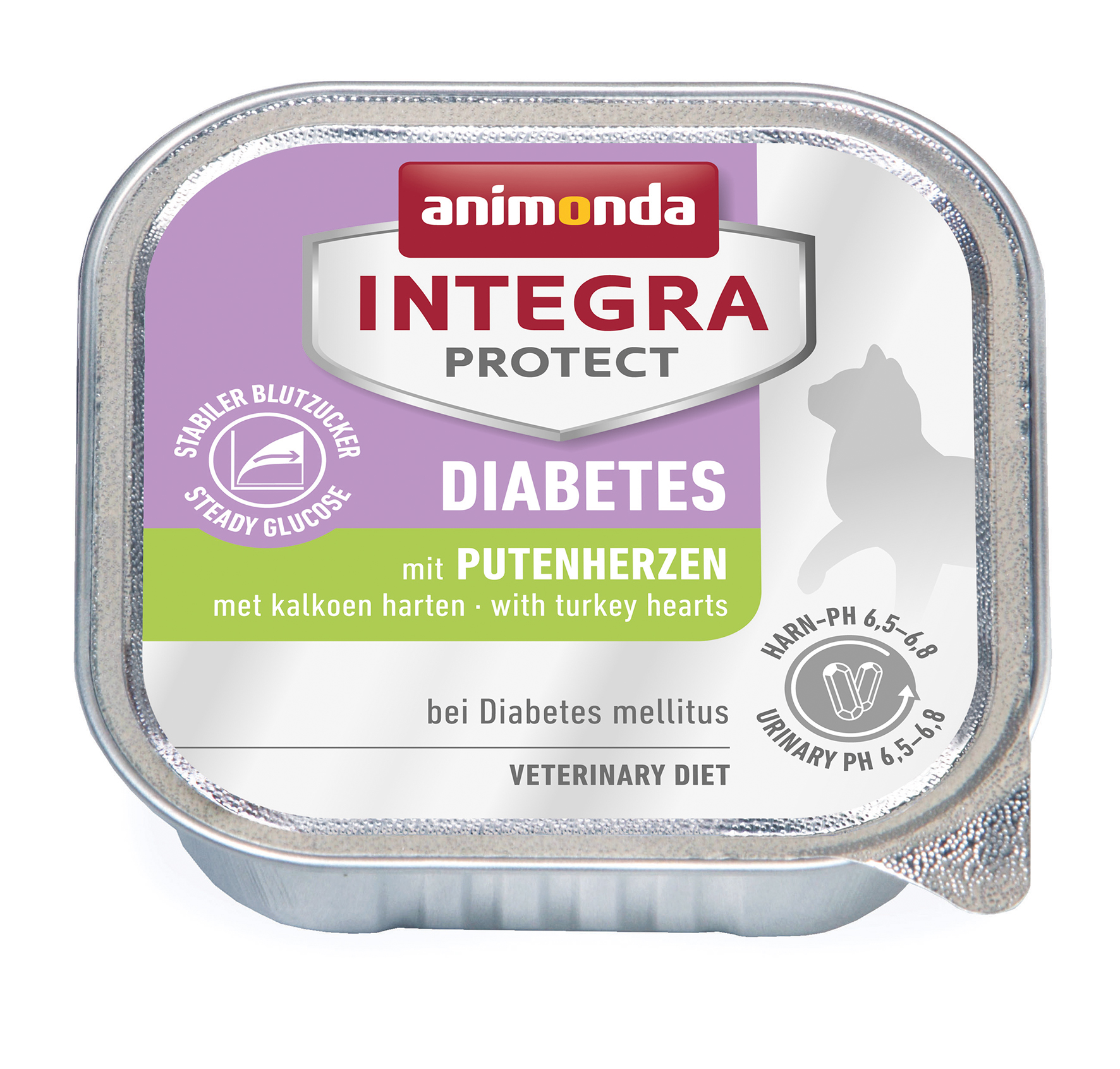 Animonda Integra Protect Cat Diabetes Turkeyhearts 100 gram