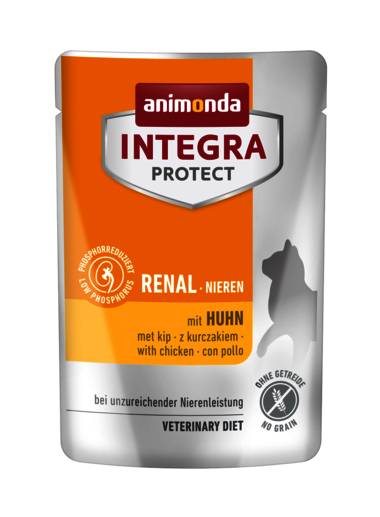 Animonda Integra Protect Cat Pouch Renal Chicken 85 gram