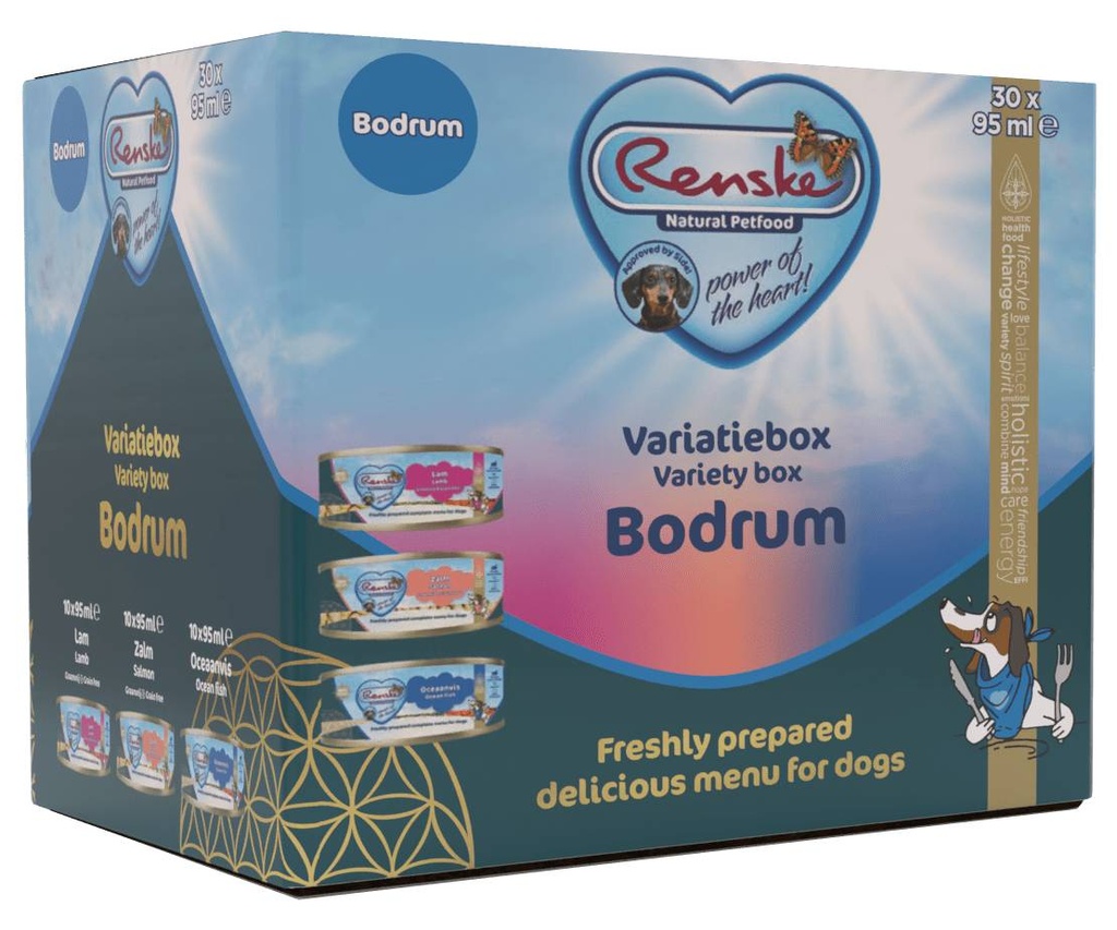 Renske Vers Hond Variatiebox Bodrum 30 x 95 gram