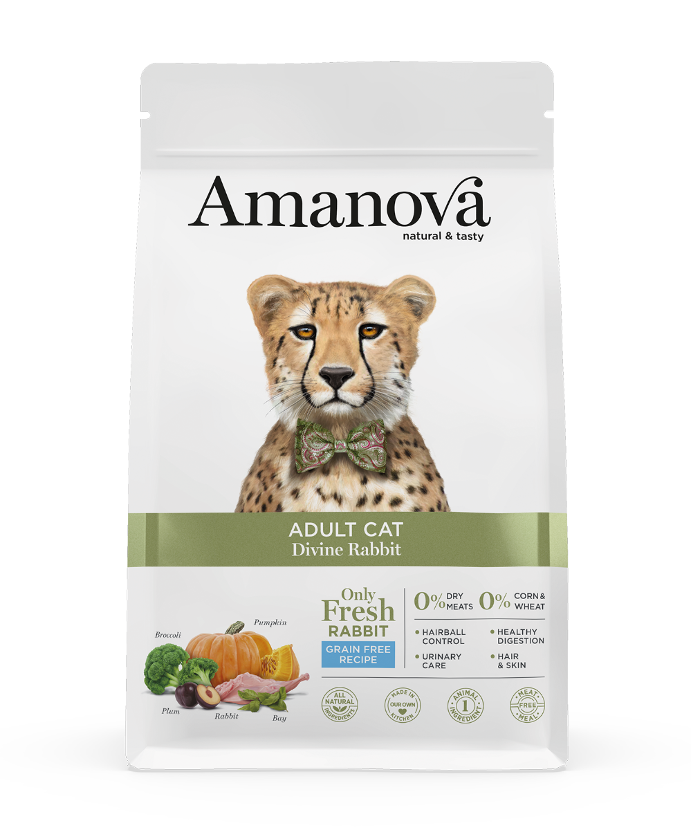 Amanova Cat Adult Divine Rabbit Grain Free 1,5 kg