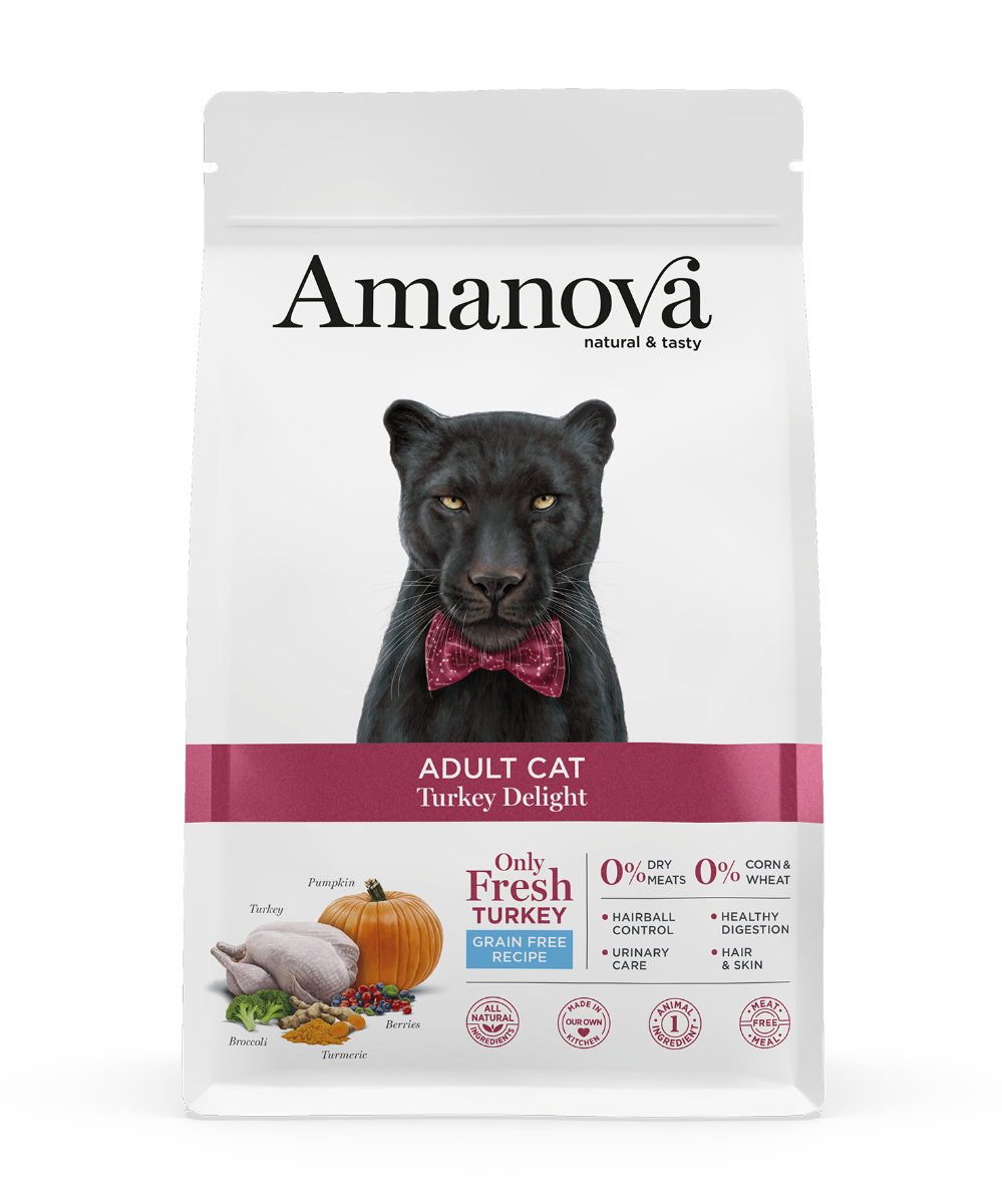 Amanova Cat Adult Turkey Delight Grain Free 1,5 kg