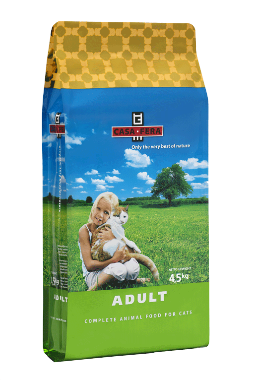 Casa Fera kattenvoer Adult 4,5 kg.