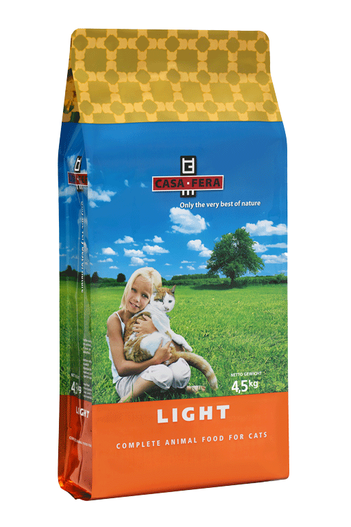Casa Fera kattenvoer Light 4,5 kg.