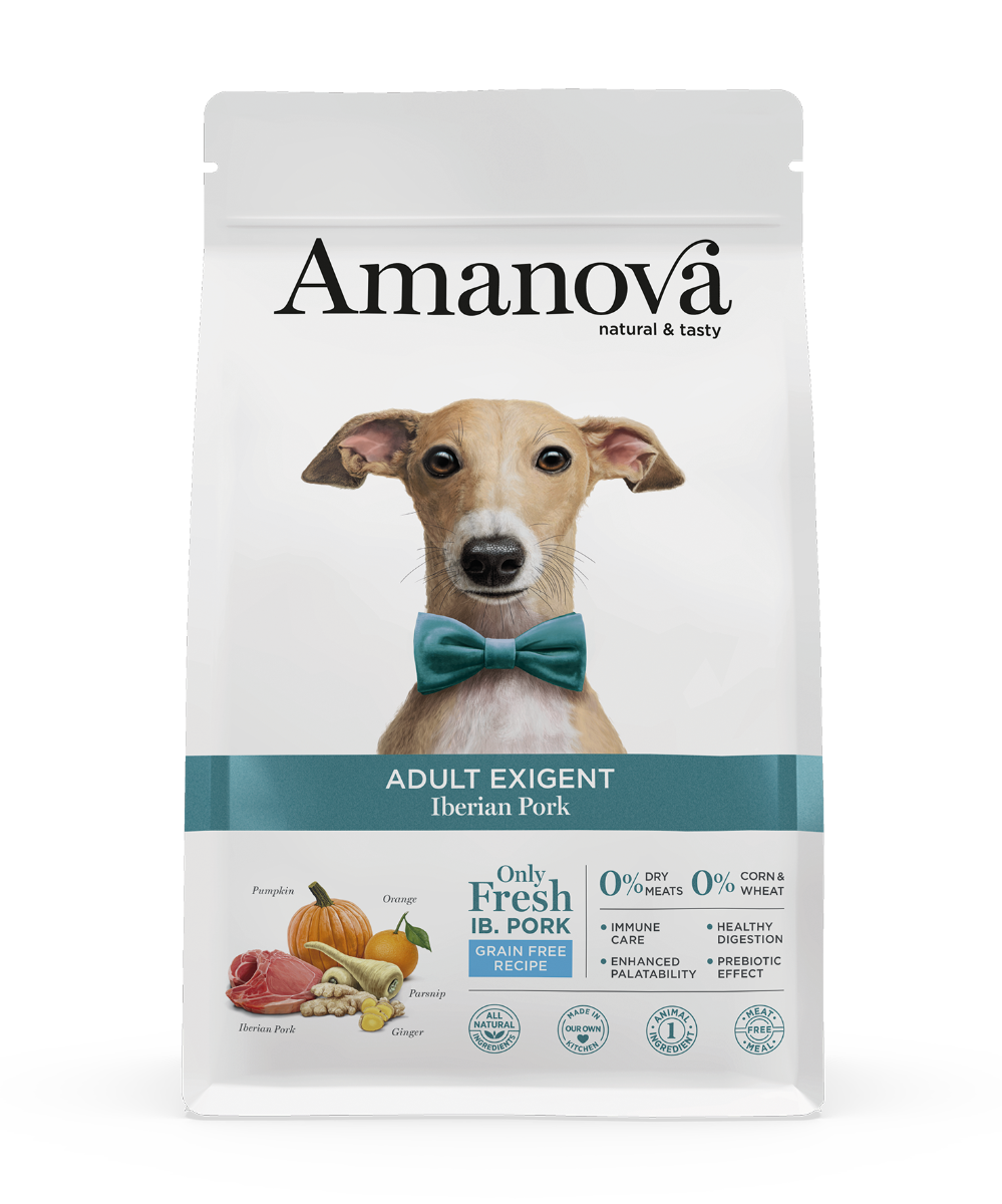 Amanova Dog Adult Exigent Iberian Pork Grain Free 10 kg