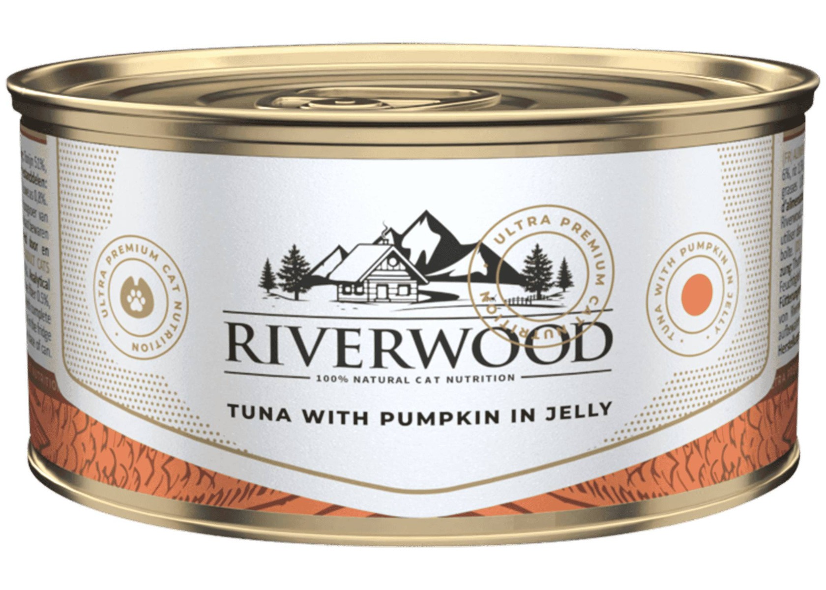 Riverwood natvoer Caviar for Cats Tuna With Pumpkin in Jelly 85 gram