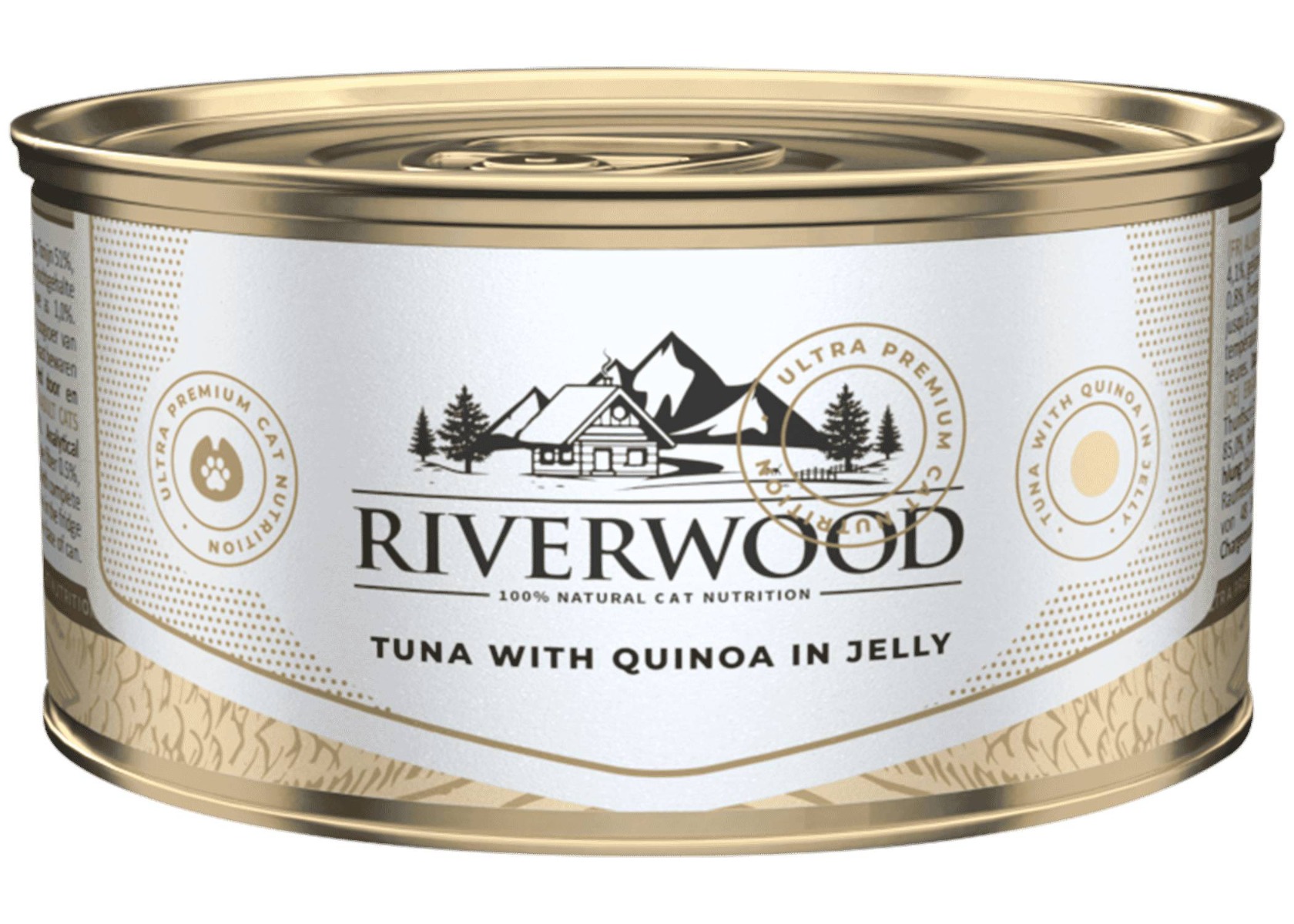 Riverwood natvoer Caviar for Cats Tuna With Quinoa in Jelly 85 gram
