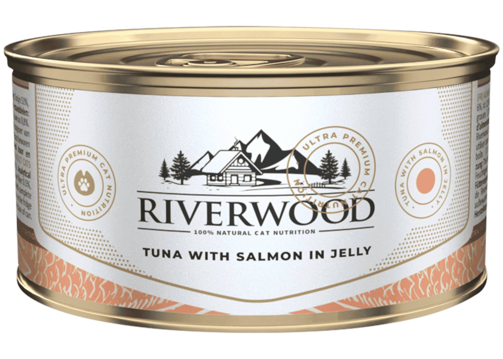 Riverwood natvoer Caviar for Cats Tuna With Salmon in Jelly 85 gram