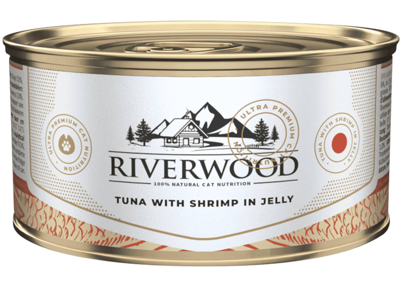Riverwood natvoer Caviar for Cats Tuna With Shrimp in Jelly 85 gram