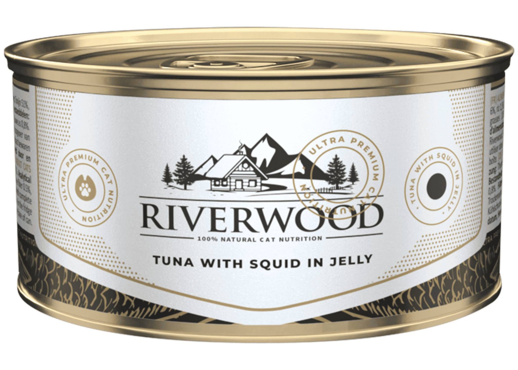 Riverwood natvoer Caviar for Cats Tuna With Squid in Jelly 85 gram