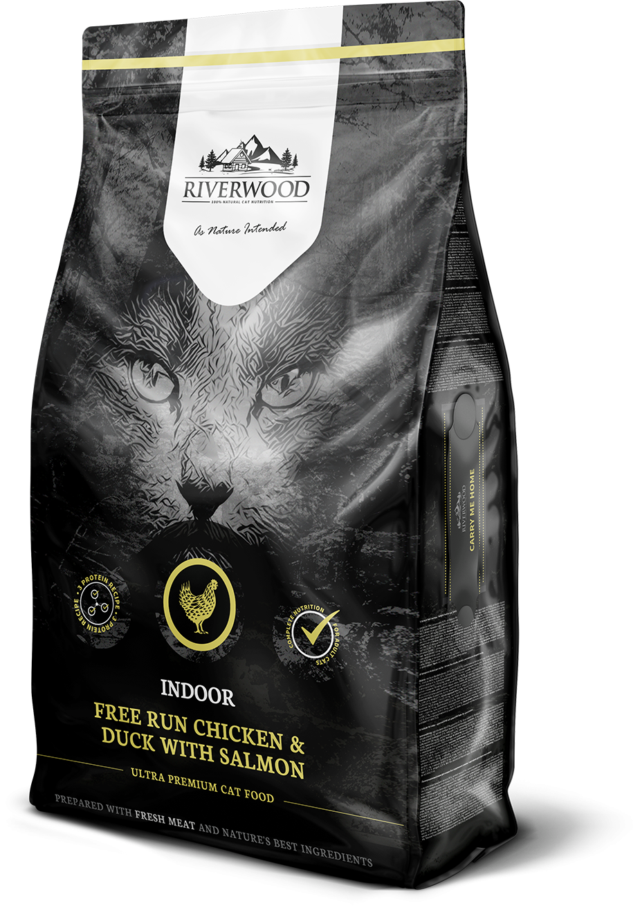 Riverwood Cat Indoor Chicken, Duck with Salmon 6 kg