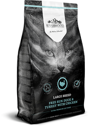 Riverwood Cat Large Breed Duck, Turkey with Chicken 2 kg