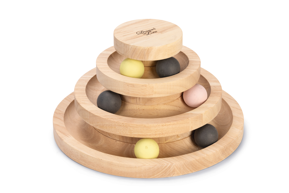 Designed by Lotte Houten Speeltoren Mia 26 x 26 x 14,5 cm