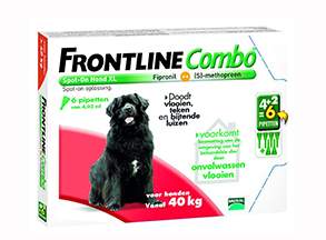 Vlooien bestrijden met Frontline